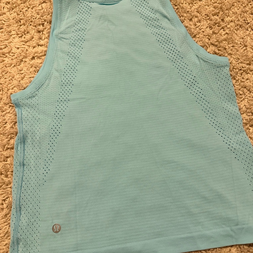 lululemon athletica Light Blue Kids Tank Top